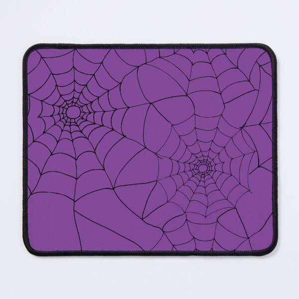 Item preview, Purple Halloween Spiderweb Cobwebs Pattern designed and sold by HotHibiscus.