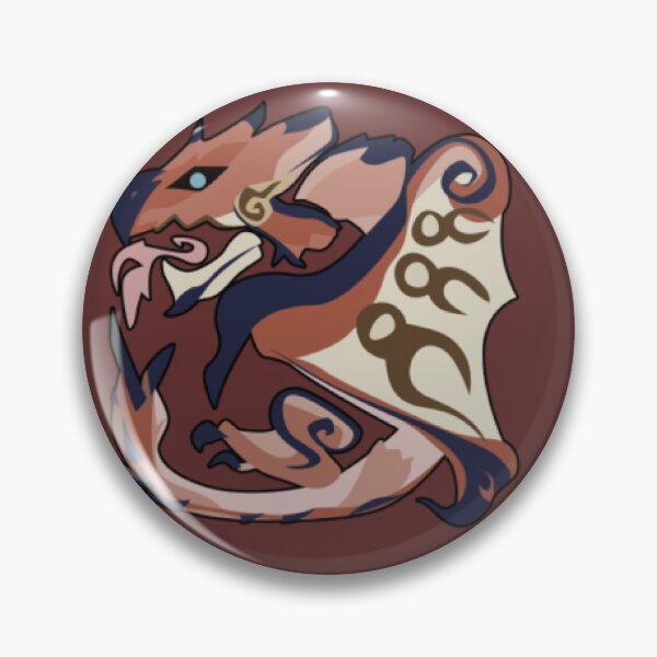 Item preview, Rathalos Icon - MHR designed and sold by Kawaii Bobas.