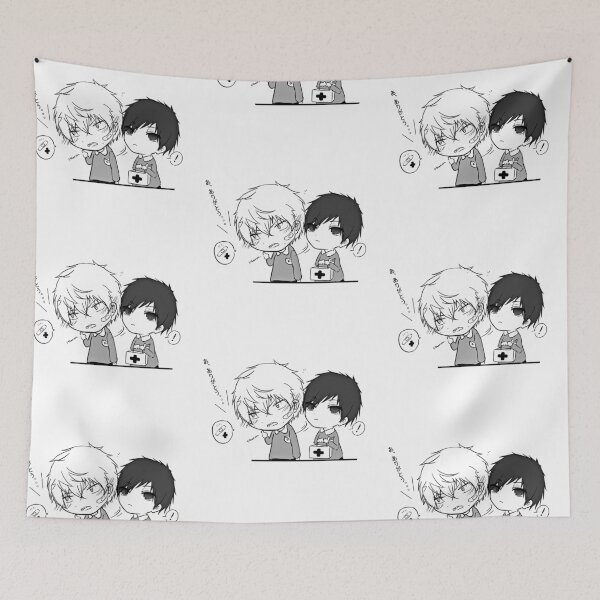 Item preview, Izaya treating a wounded Shizuo - Shizaya Kindergarten Days Panel 1 (Durarara) designed and sold by rinfiora.