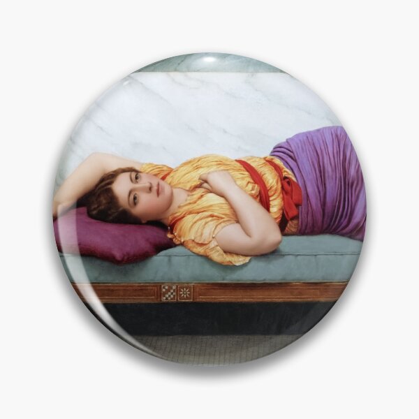Item preview, The Day Dream by John William Godward Remastered Xzendor7 Classical Art Old Masters Reproductions designed and sold by Xzendor7 Digital Art Creations.