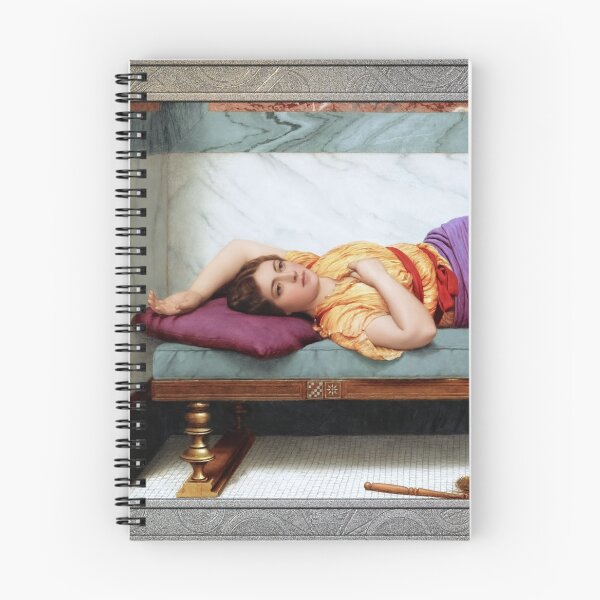 Item preview, The Day Dream by John William Godward Remastered Xzendor7 Classical Art Old Masters Reproductions designed and sold by Xzendor7 Digital Art Creations.