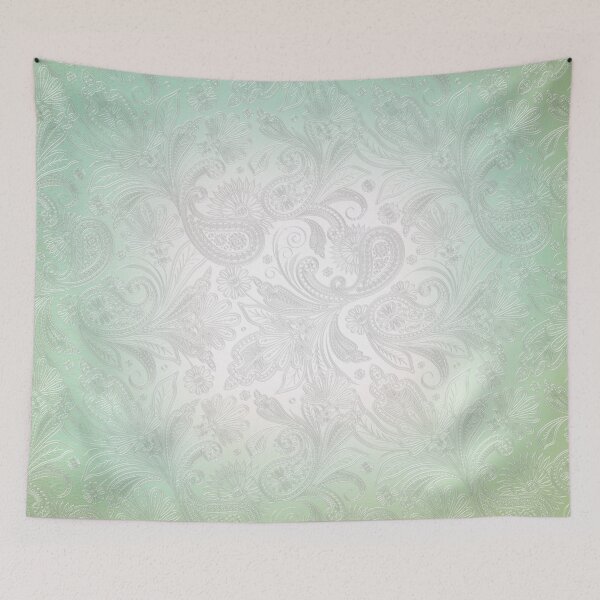 Item preview, Green Elegant Flower Look Damasks designed and sold by Gatterwe.