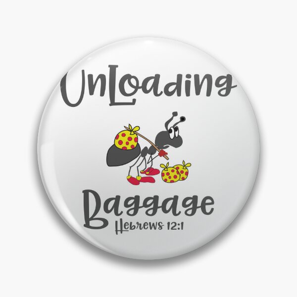 Item preview, Christian Design - Unloading Baggage - Hebrews 12 verse 1 designed and sold by simplydesignart.