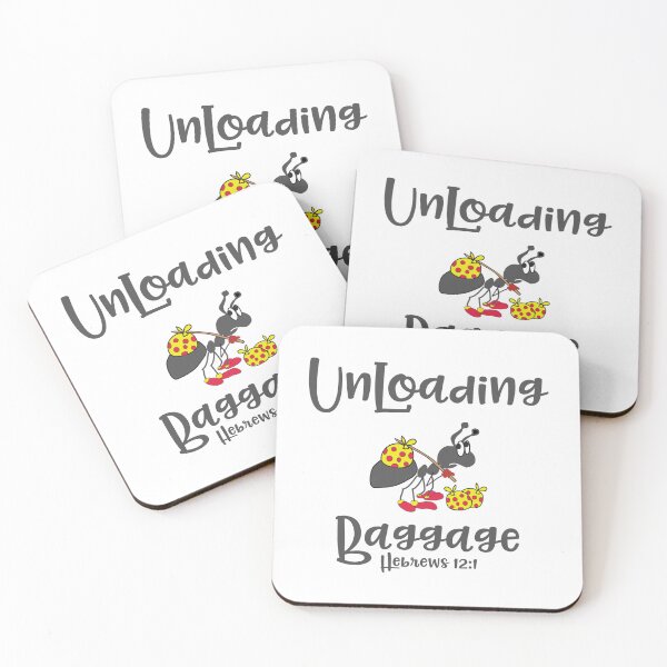 Item preview, Christian Design - Unloading Baggage - Hebrews 12 verse 1 designed and sold by simplydesignart.