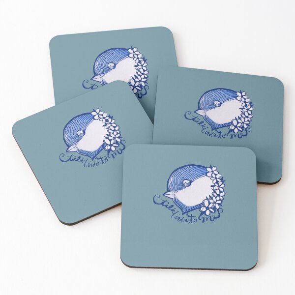 Artikelvorschau, Talk birdie to Me cute bird art entworfen und verkauft von FrictionMaxxing.
