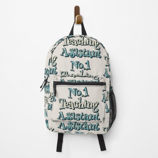 Item preview, No1 Teaching Assistant Blue Rainbow Design designed and sold by TrulyEpoque.
