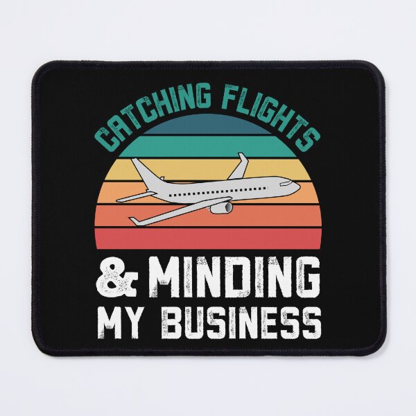 Item preview, Catching Flights And Minding My Business Vintage Distressed designed and sold by Nepaz-Designs.