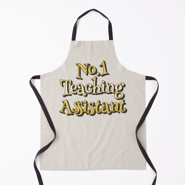 Item preview, No1 Teaching Assistant Yellow Rainbow Design designed and sold by TrulyEpoque.