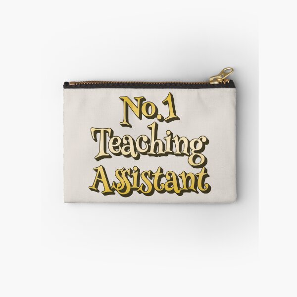 Item preview, No1 Teaching Assistant Yellow Rainbow Design designed and sold by TrulyEpoque.