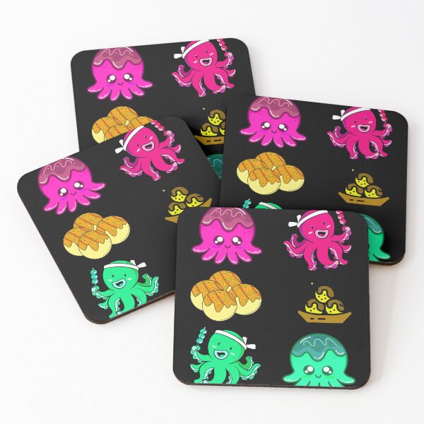 Item preview, kawaii takoyaki lindas comida japonesa vintage designed and sold by Babytopia.