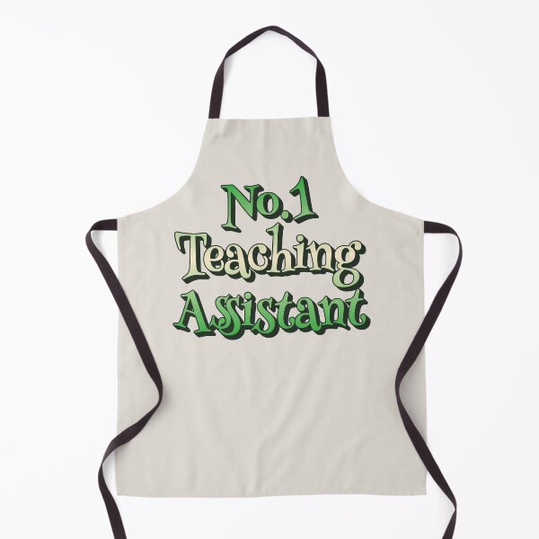 Item preview, No1 Teaching Assistant Green Rainbow Design designed and sold by TrulyEpoque.