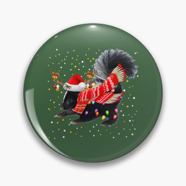 Item preview, Skunk Reindeer Christmas Light Shirt    designed and sold by futureofflightP.