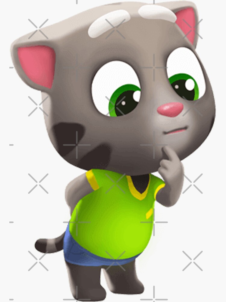 "My Talking Tom And Friends" Sticker for Sale by AnnaCristiva Redbubble