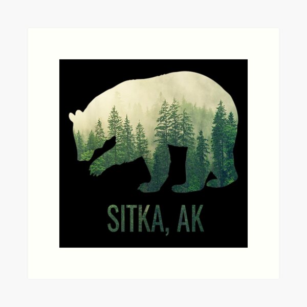 Item preview, Sitka Bear Southeast Alaska Tongass Wildlife designed and sold by rochaafhwebst.