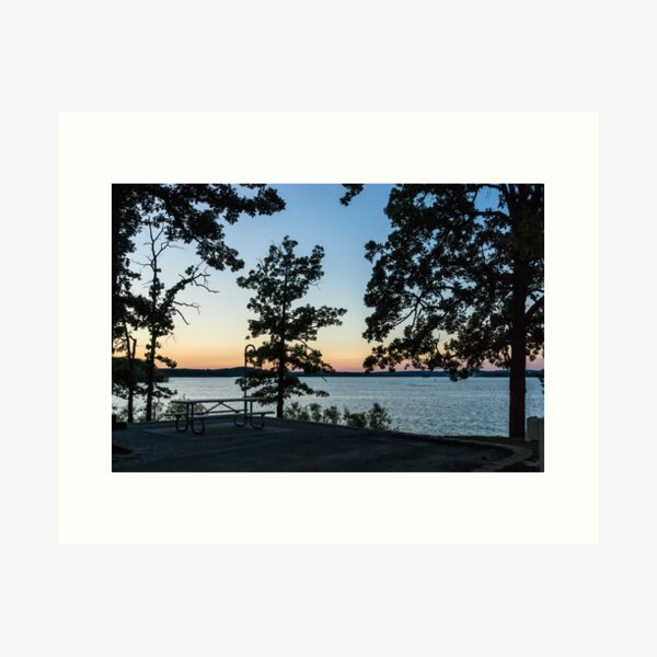 Item preview, Table Rock Lake Campground Sunset designed and sold by mljdwhite.