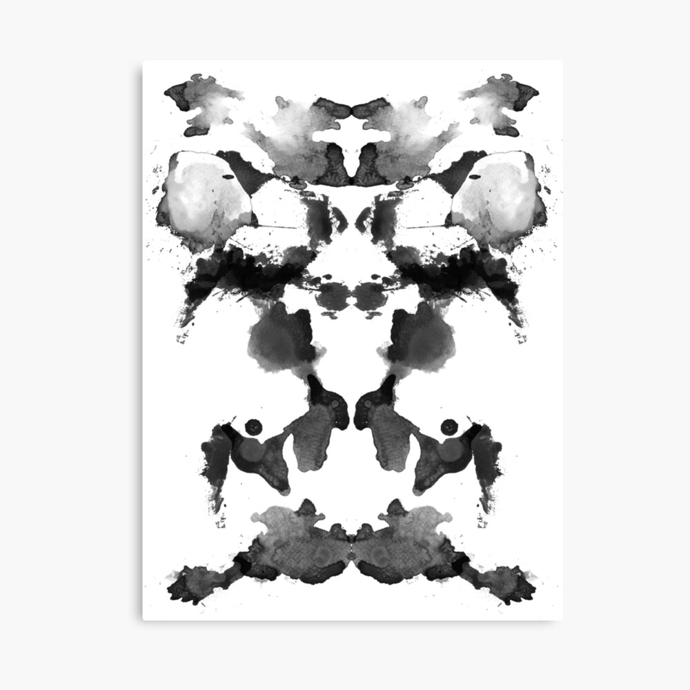 Rorschach Test, Abstract Designs - Magic Land Art Board Print for Sale by  klyngiant