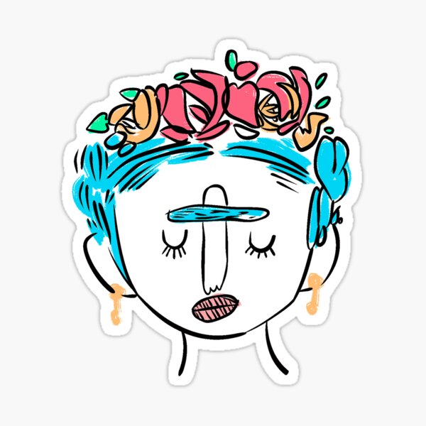 G-Frida Sticker