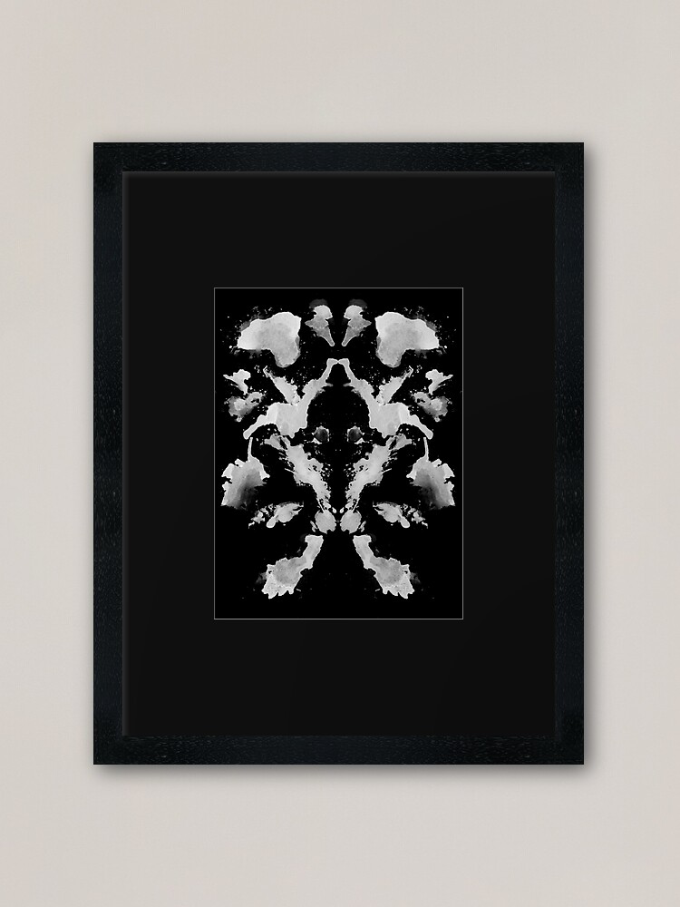 Rorschach Test, Abstract Designs - Magic Land Art Board Print for Sale by  klyngiant