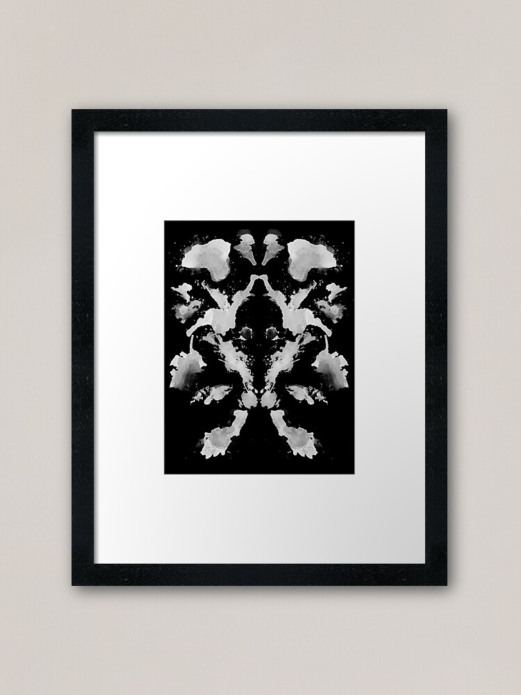 Rorschach Test, Abstract Designs - Magic Land Art Board Print for Sale by  klyngiant