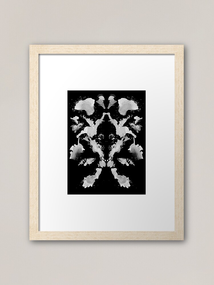 Rorschach Test, Abstract Designs - Magic Land Art Board Print for Sale by  klyngiant