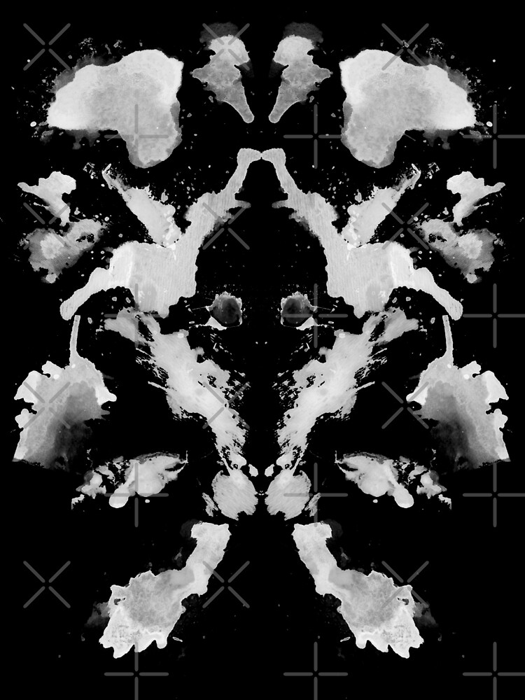 Rorschach Test, Abstract Designs - Magic Land Art Board Print for Sale by  klyngiant