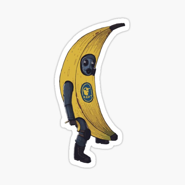 Counter-Terrorist In Banana Sticker