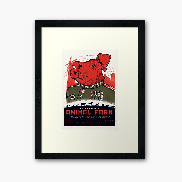 Animal Farm Napoleon Print 