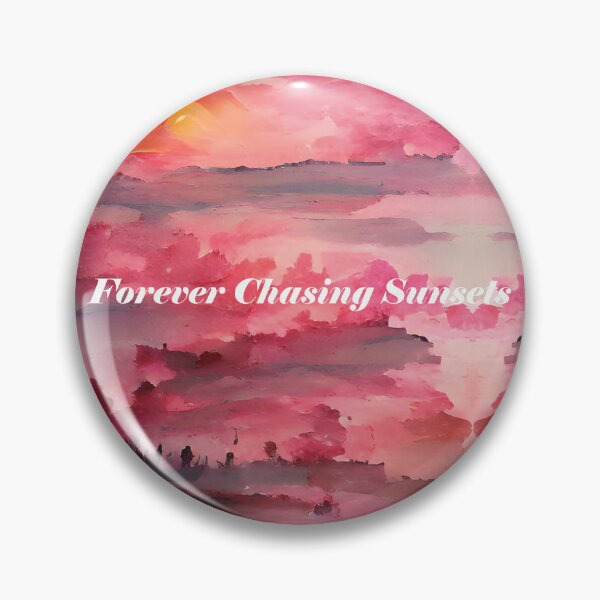 Item preview, Pink Sunset Painting - Forever Chasing Sunsets 3 designed and sold by Unaiza Khalid.