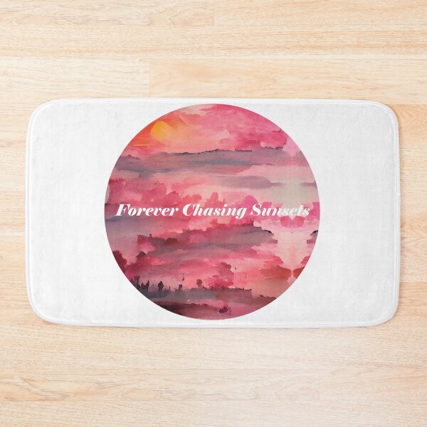 Item preview, Pink Sunset Painting - Forever Chasing Sunsets 3 designed and sold by Unaiza Khalid.