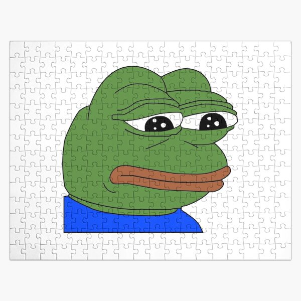 Honk Pepe Jigsaw Puzzle by Niken Astutinah - Pixels