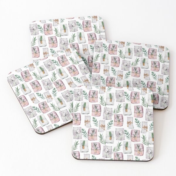 Item preview, Watercolor eucalyptus wedding table, green bouquet illustration designed and sold by tiana-geo.