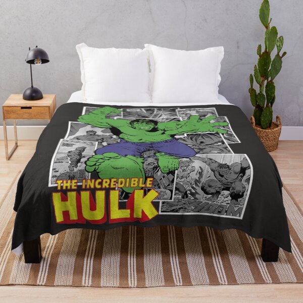 Item preview, Aven The Incredible Huk Comic Panel Portrait   designed and sold by warsawleyvaj.