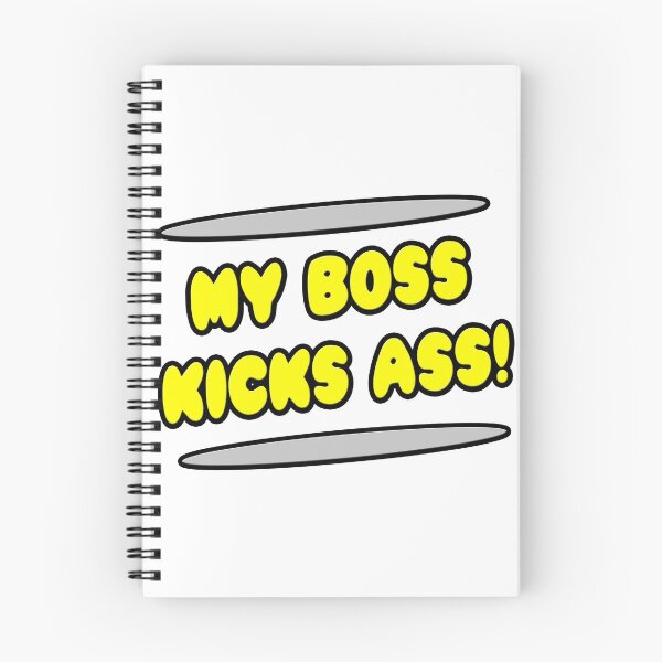 Item preview, My Boss Kicks Ass! designed and sold by TKUP22.