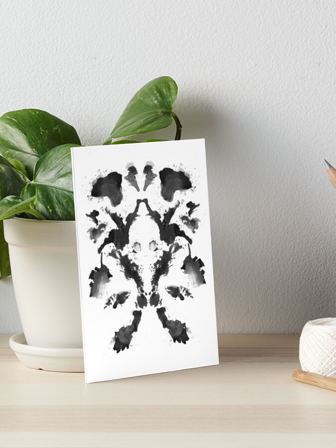 Rorschach Test, Abstract Designs - Magic Land Art Board Print for Sale by  klyngiant