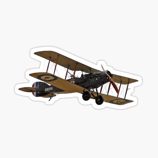 Vista previa del artículo con la obra «Caza Bristol F.2 WW1», diseñado y vendido por Digitalfred.