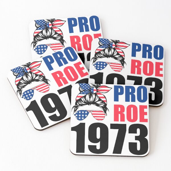 Item preview, Pro Roe  1973 Woman's Rights Pro Choice Feminist Messy Bun designed and sold by Deol95.