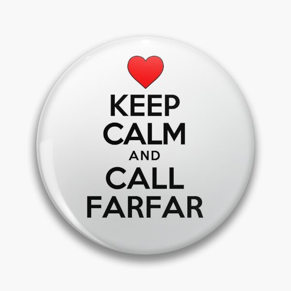 Item preview, Keep Calm Call Farfar Swedish Grandfather Cute Heart designed and sold by jaycartoonist.