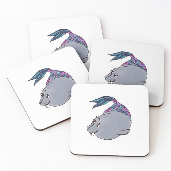 Item preview, Chunky Mermaid Seal  designed and sold by PrettyPage.