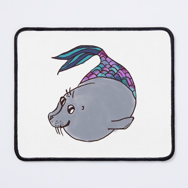 Item preview, Chunky Mermaid Seal  designed and sold by PrettyPage.