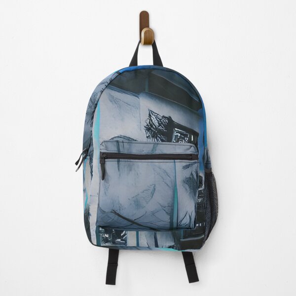 Item preview, AI Generated Art, Blue Vintage Aesthetic Charcoal Drawing designed and sold by ACC .
