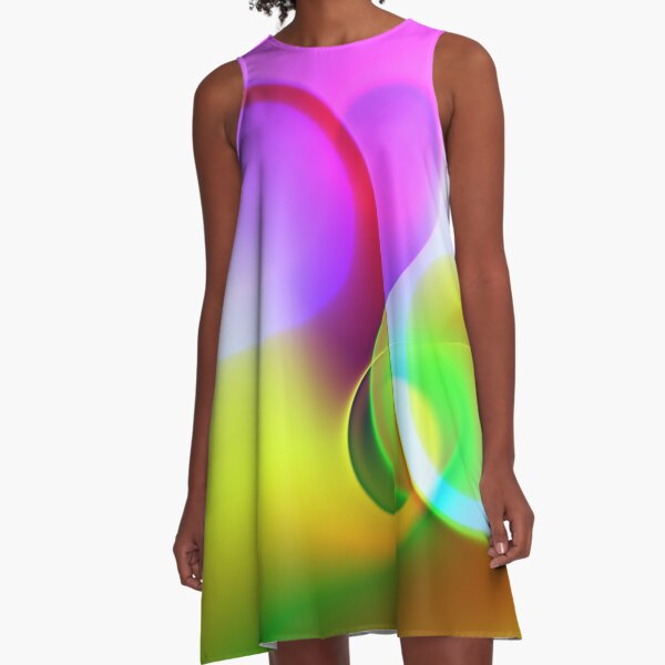 the sound of colors -1- A-Linien Kleid