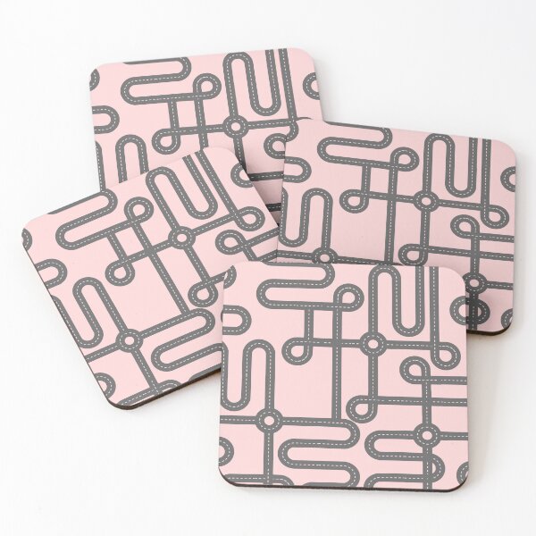 Item preview, Road Maze on Pink Background designed and sold by kapotka.