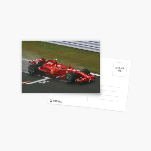 Kimi Raikkonen Postcard