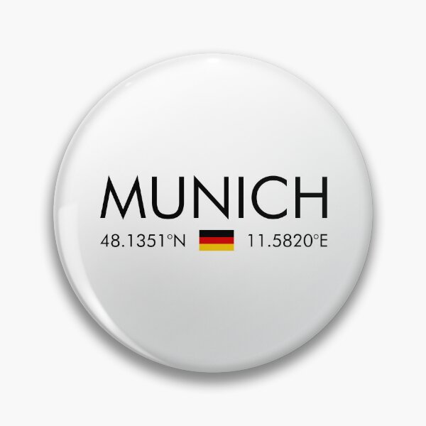 Item preview, Germany - Munich City Coordinates designed and sold by n0madd.