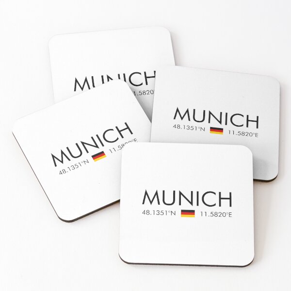 Item preview, Germany - Munich City Coordinates designed and sold by n0madd.