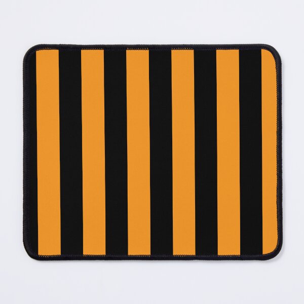 Item preview, Orange and Black Halloween Stripes Pattern designed and sold by HotHibiscus.
