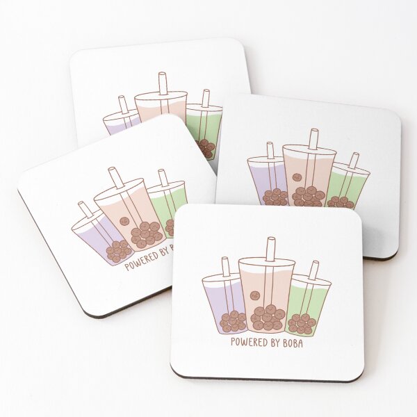 Item preview, Cute Powered by Boba Milk Tea designed and sold by noryushi.