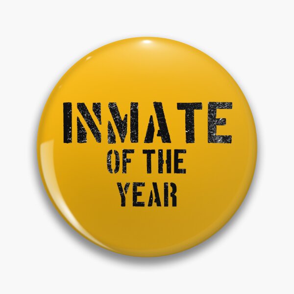Item preview, Inmate of the year Jail Costume T Shirt Cosplay Prison Distressed Orange Halloween designed and sold by funnytshirtemp.