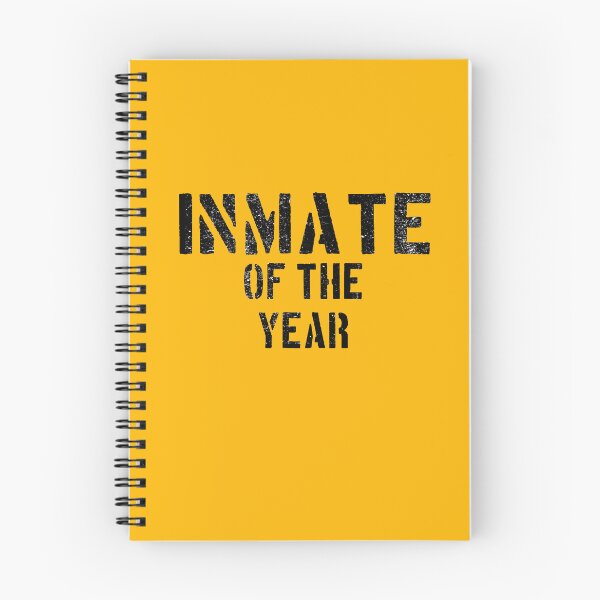 Item preview, Inmate of the year Jail Costume T Shirt Cosplay Prison Distressed Orange Halloween designed and sold by funnytshirtemp.