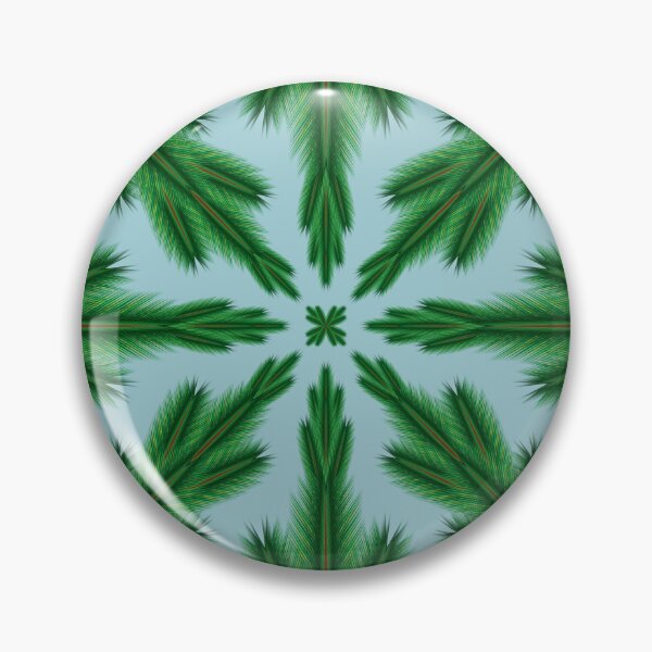 Item preview, Pine Mandala - Ice Blue designed and sold by Elisa Yinh Creative.